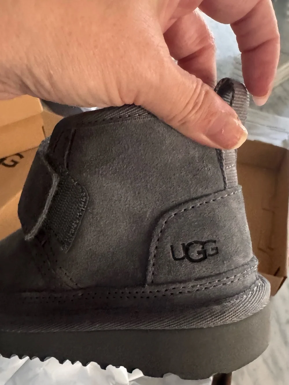 UGG Kids Boots Neumel I Graphic Boots – Toddler Boy Size 8 | NIB